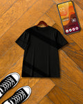 BLACK HALF SLEEVE T-SHIRT