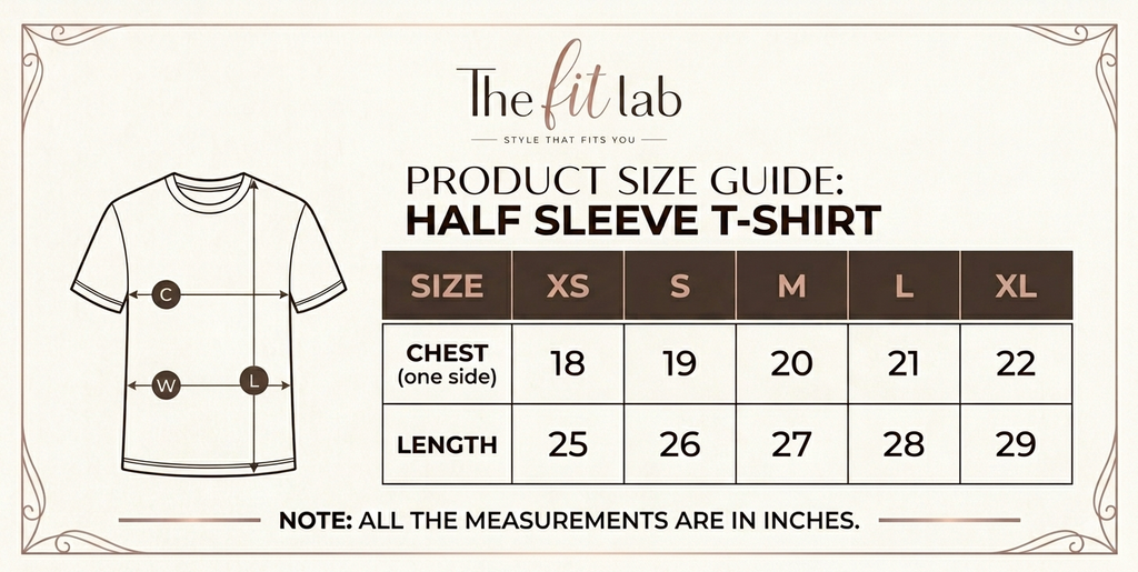 BLACK HALF SLEEVE T-SHIRT