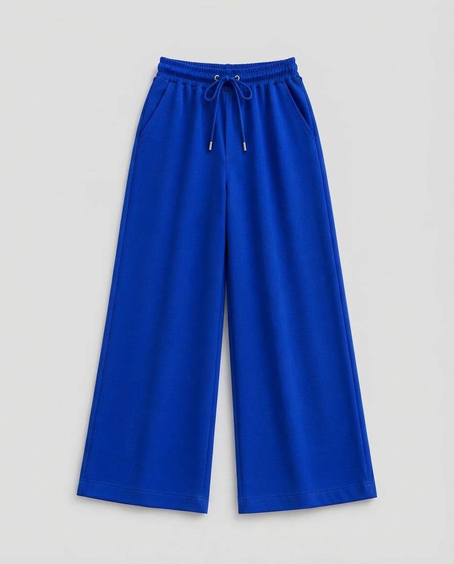 ROYAL BLUE FLAPPER TROUSERS