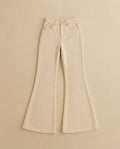 BEIGE BELL BOTTOM JEANS