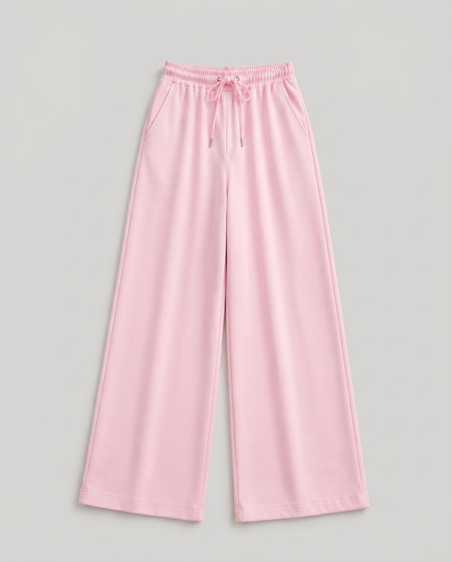 BABY PINK FLAPPER TROUSERS