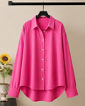 SHOCKING PINK BUTTON DOWN SHIRT