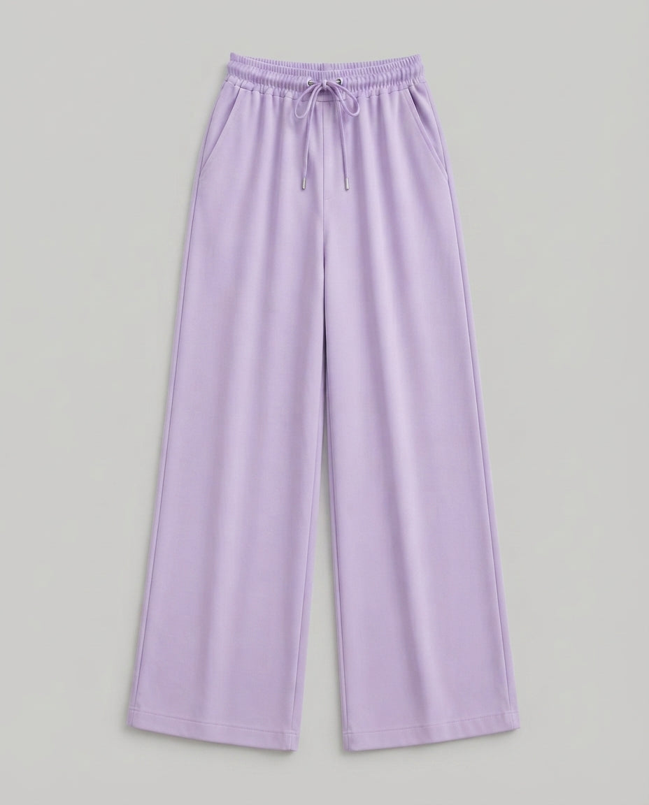 LILAC FLAPPER TROUSERS